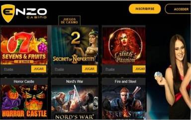 Enzo Casino da hasta 100 euros por giros gratis