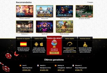 unique casino juegos